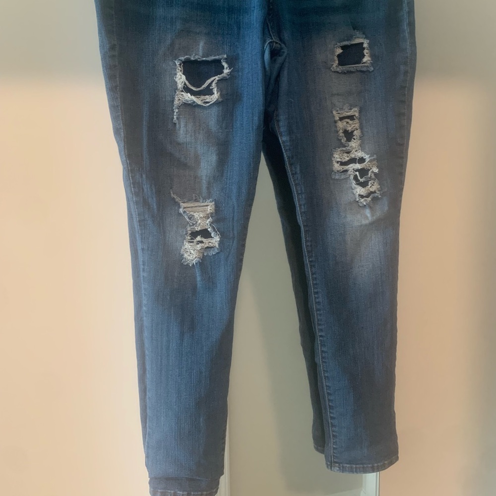 Jeans and sweater set, 16 pants and xxl off the shoulder sweater… great outfit!!